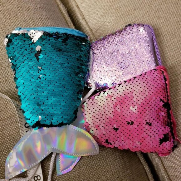 Mermaid Tail Purse Mini Crossbody - Picture 3 of 6